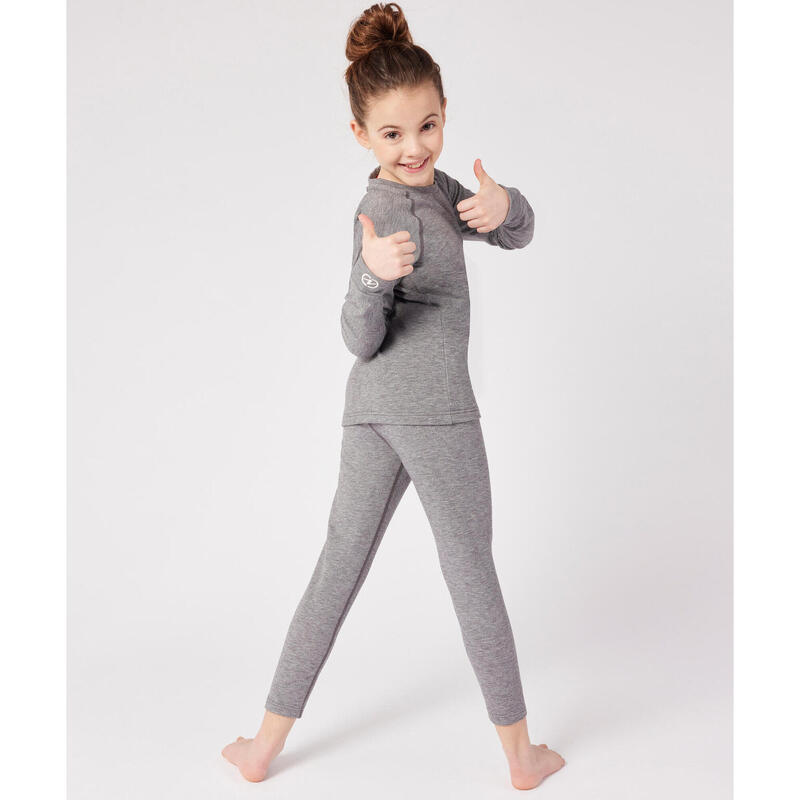 Sous vêtement thermique Doux Col rond Enfant-THERMOLACTYL COMFORT 4 Intense