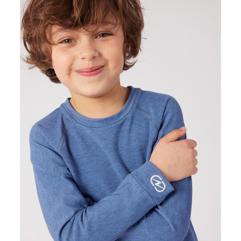 Sous vêtement thermique Doux Col rond Enfant-THERMOLACTYL COMFORT 4 Intense