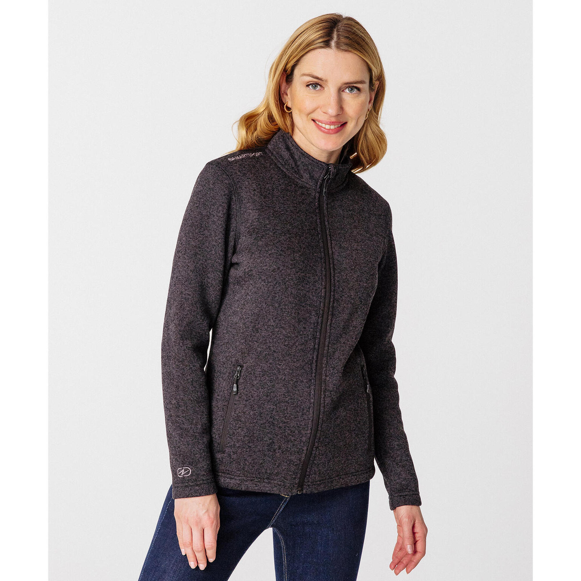 Damart Sport - Veste Polaire Chaude Fine Et Légère Col Montant Femme-thermique Thermolactyl - Veste - Noir - 36 Xs - Decathlon