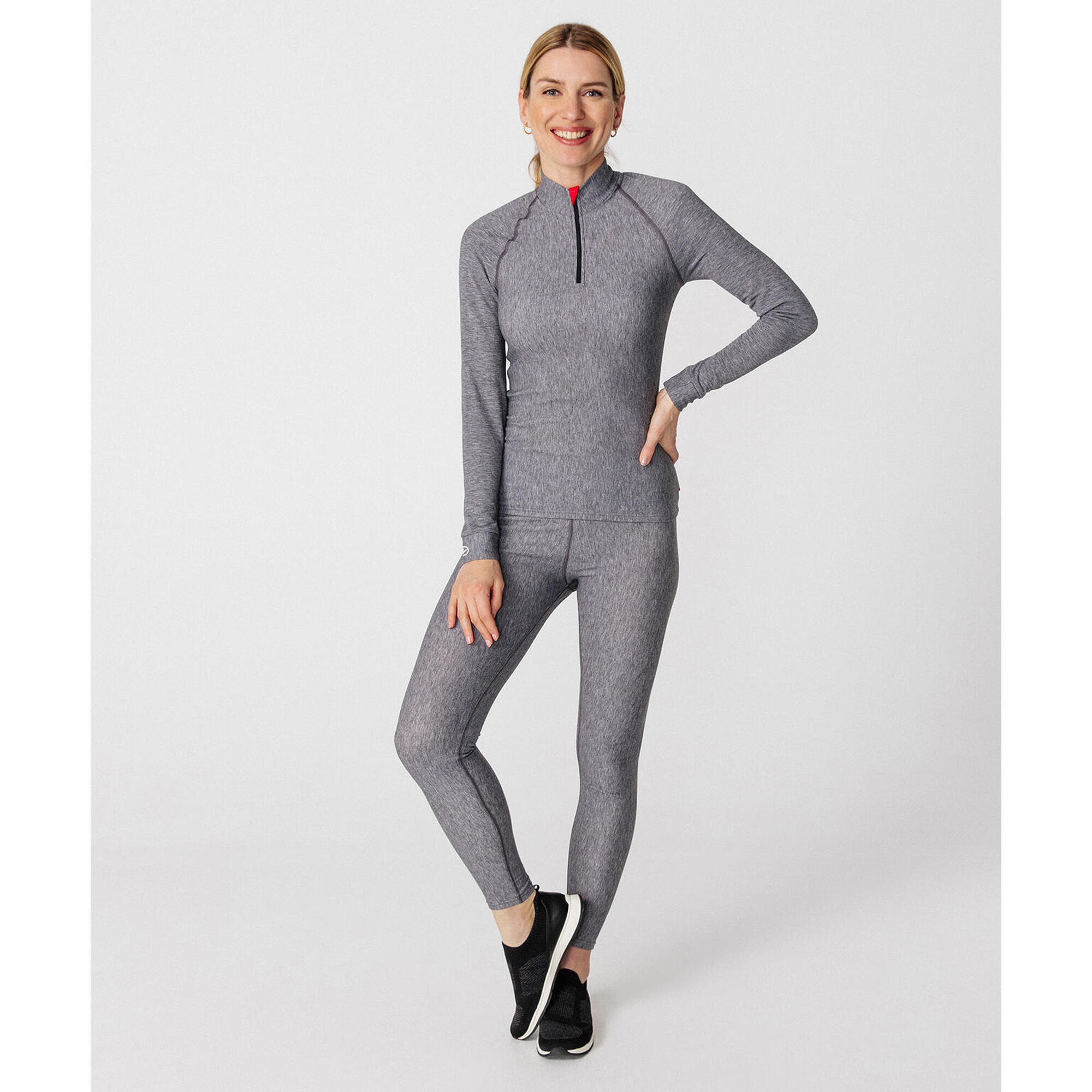 Sous v tement thermique Toucher doux Col zip Femme THERMOLACTYL COMFORT5 Intense