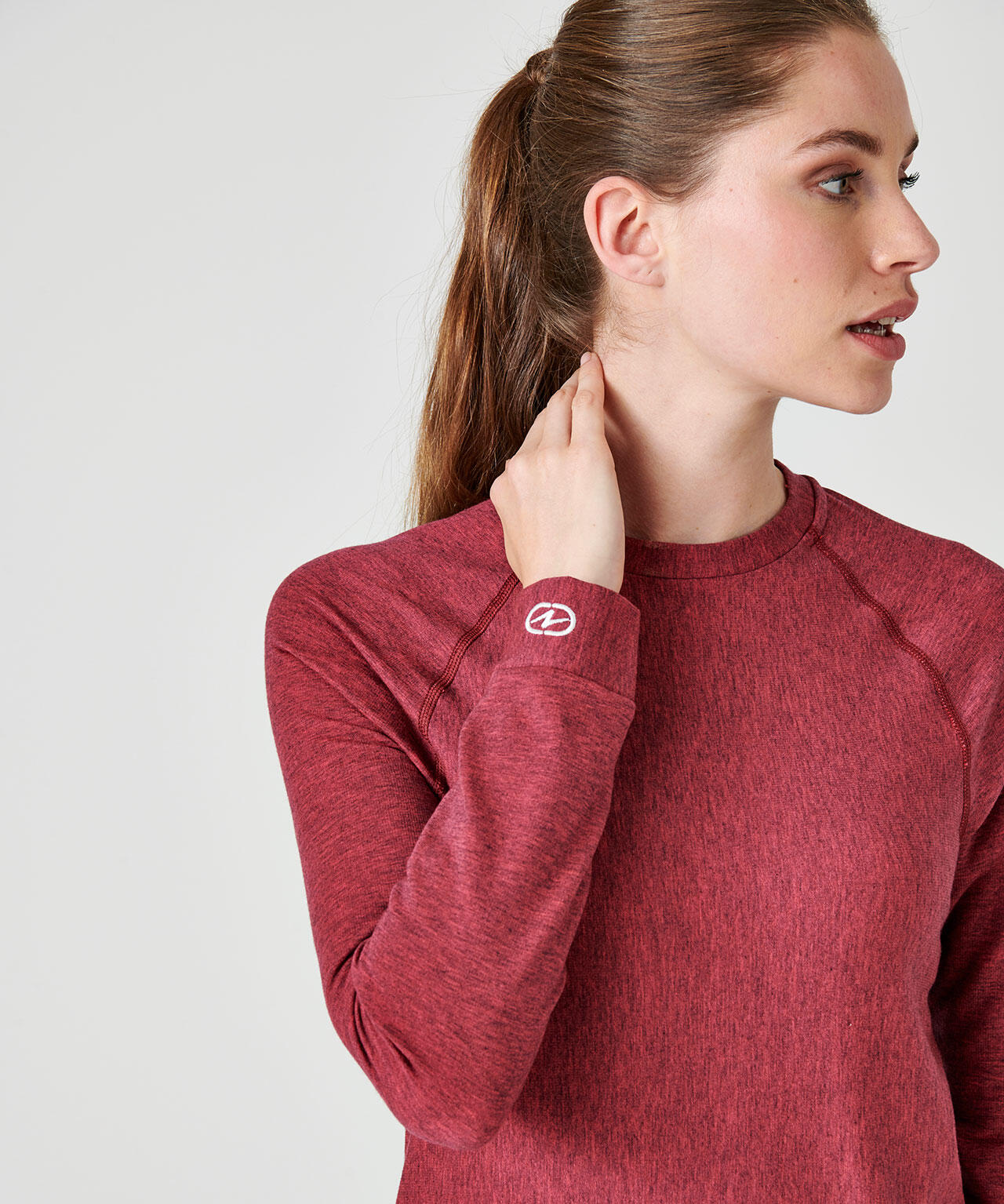 Sous vêtement thermique Doux Col rond Femme-THERMOLACTYL COMFORT 4 Intense 2/5