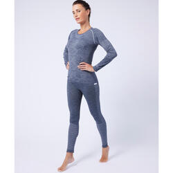 T-shirt technique Toucher frais Protection UV Col rond ML Femme-CLIMATYL