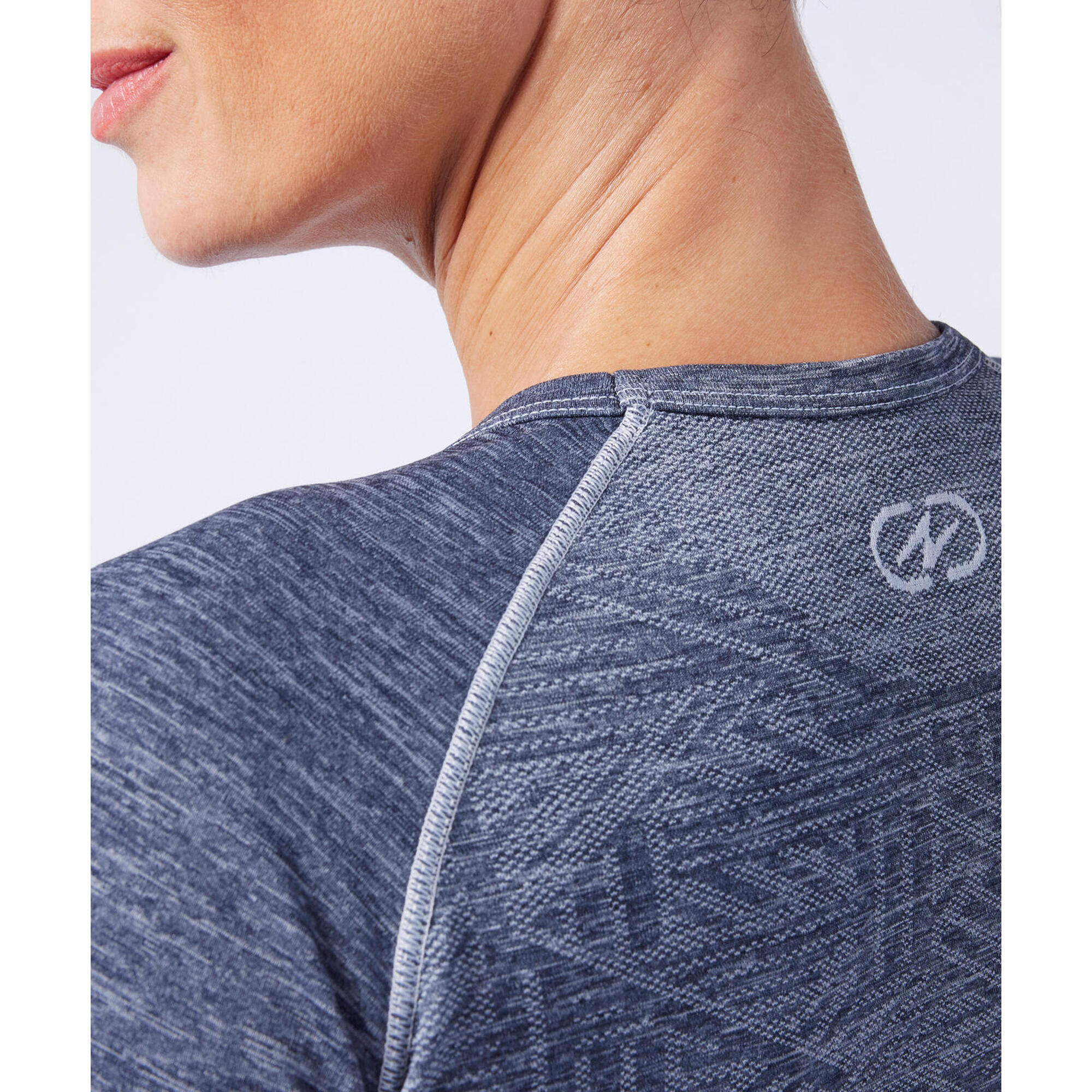 T-shirt technique Toucher frais Protection UV Col rond ML Femme-CLIMATYL 2/6