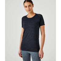 T-shirt Dynamic Climatyl femme - Noir - Col Rond - Manches Courtes