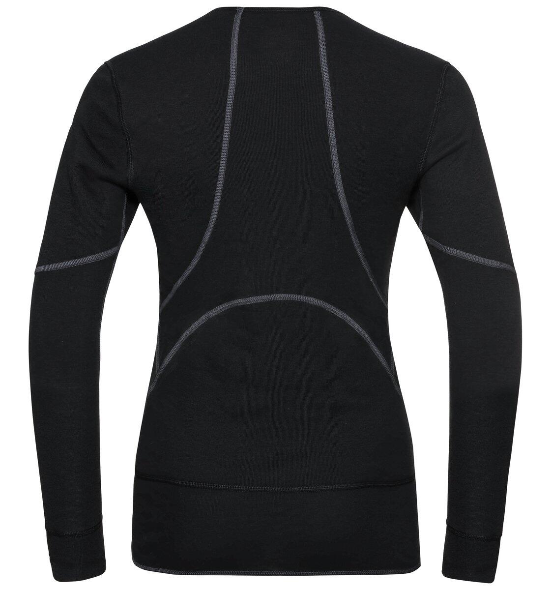 BL TOP CREW NECK L/S ACTIVE X WARM ECO - BLACK 2/7