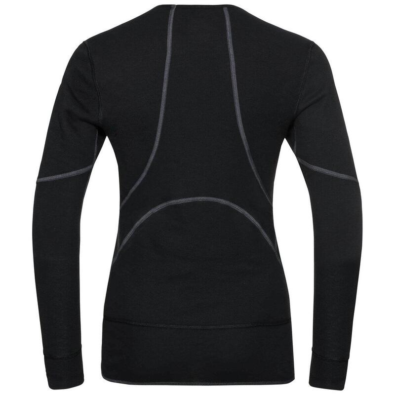 Bluză termică cu mâneci lungi pentru femei Active X-Warm Bl Top cu guler rotund