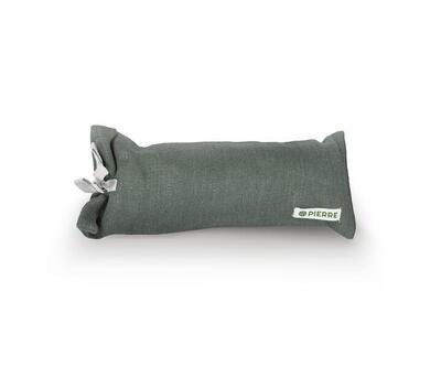 Augenkissen aus Leine - gefüllt mit Lavendelkräutern - Orange