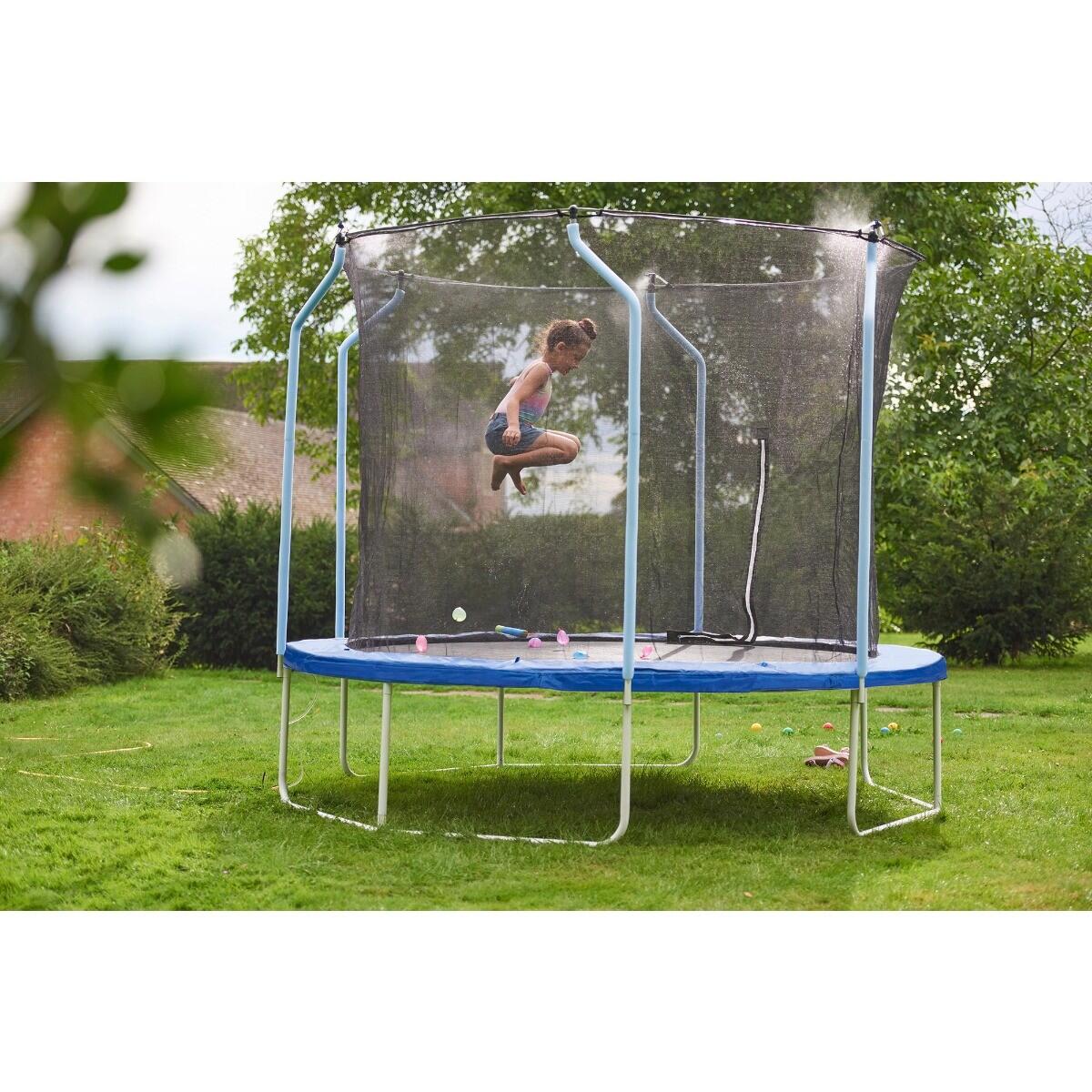 10ft Wave Springsafe Trampoline and Enclosure with Mist 5/5