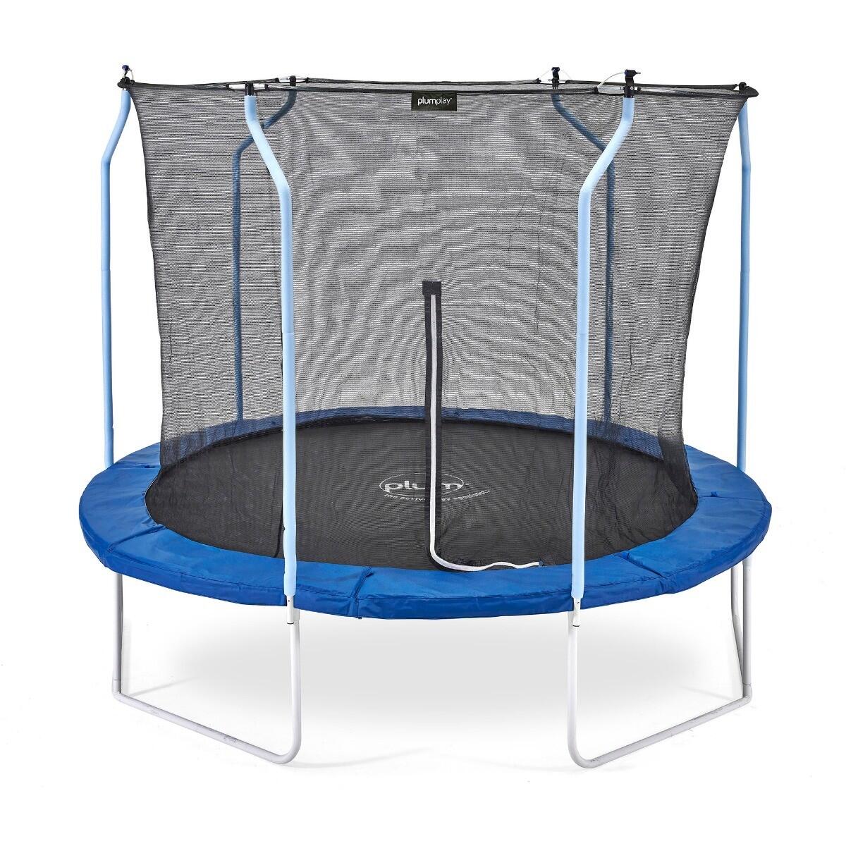 8ft Wave Springsafe Trampoline and Enclosure with Mist 2/5