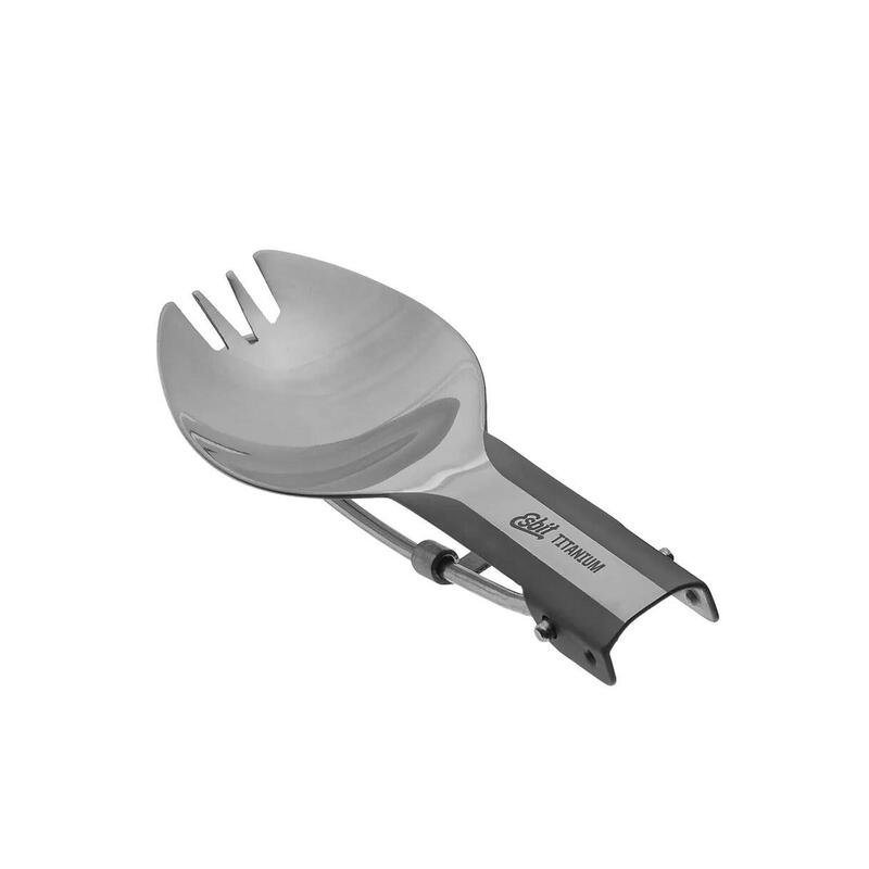 Cuillère/fourchette pliable en titane Esbit