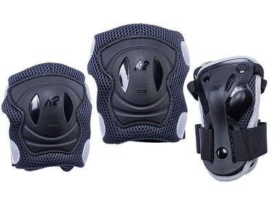 K2 performance heren beschermingsset 3-pack - s - zwart