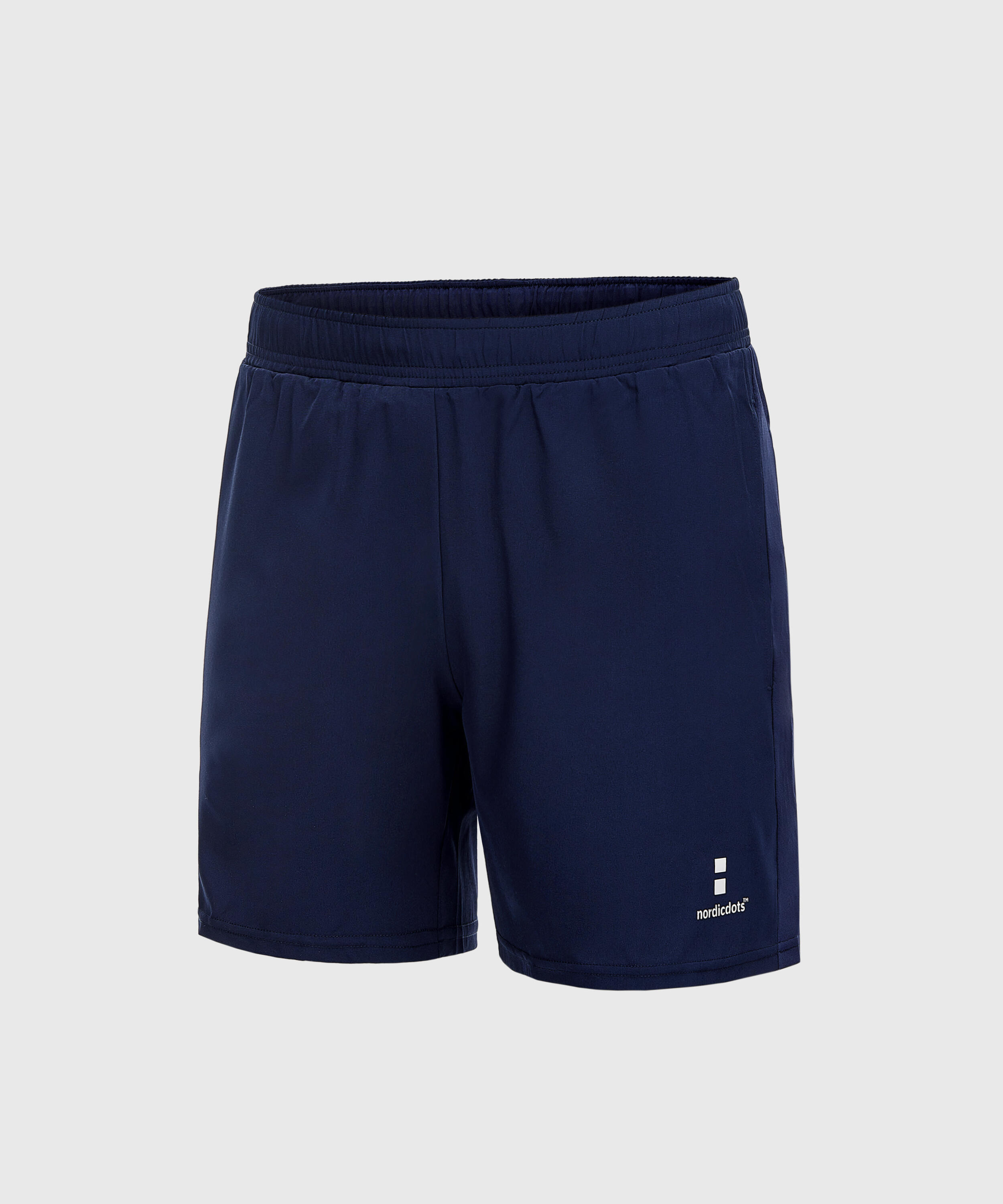 NORDICDOTS Padel/Tennis Performance Shorts Heren MarineBlauw