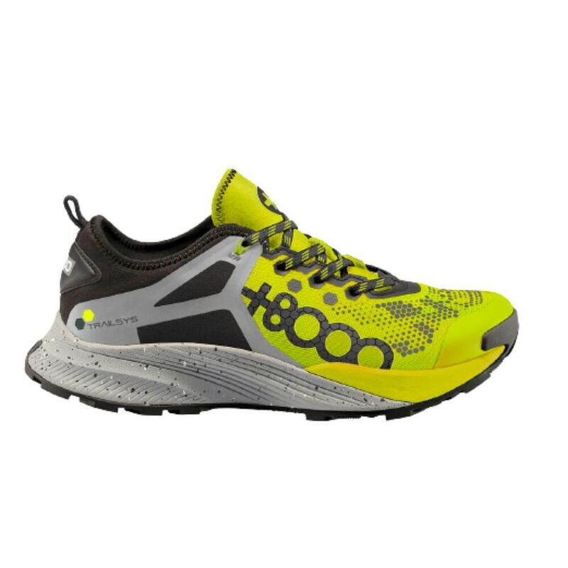 ZAPATILLAS TRAIL RUNNING HOMBRE +8000 TIGOR GRIS CLARO