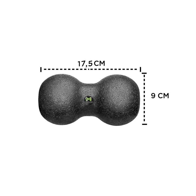 Zestaw do masażu 3w1 EPP Wałek Piłka Mini Roller Duoball 9 cm