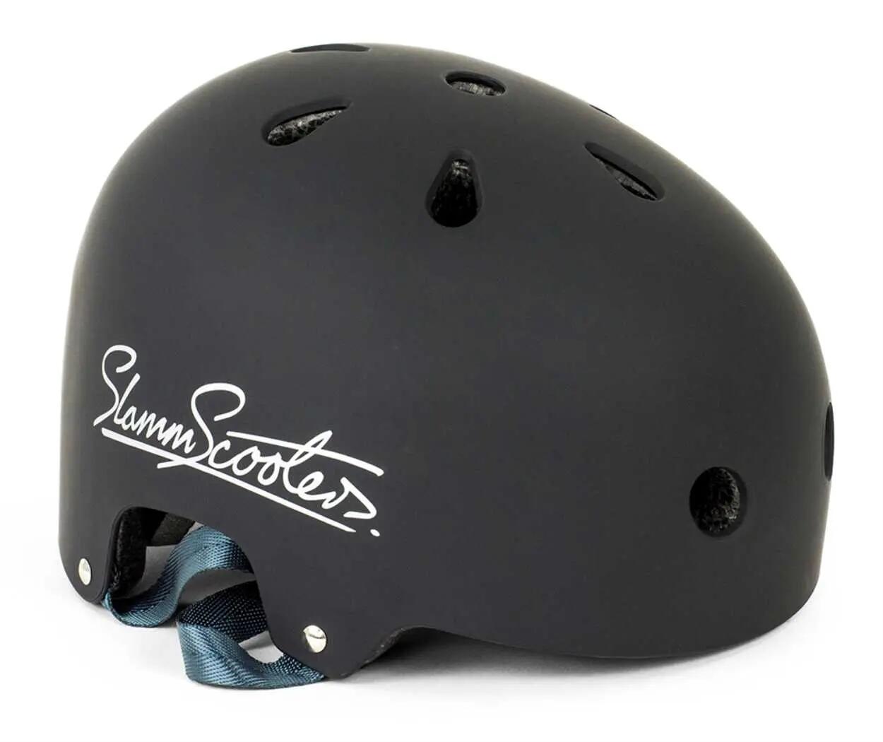 Slamm Logo Casco Monopattino - XXS/XS - Nero 3/7