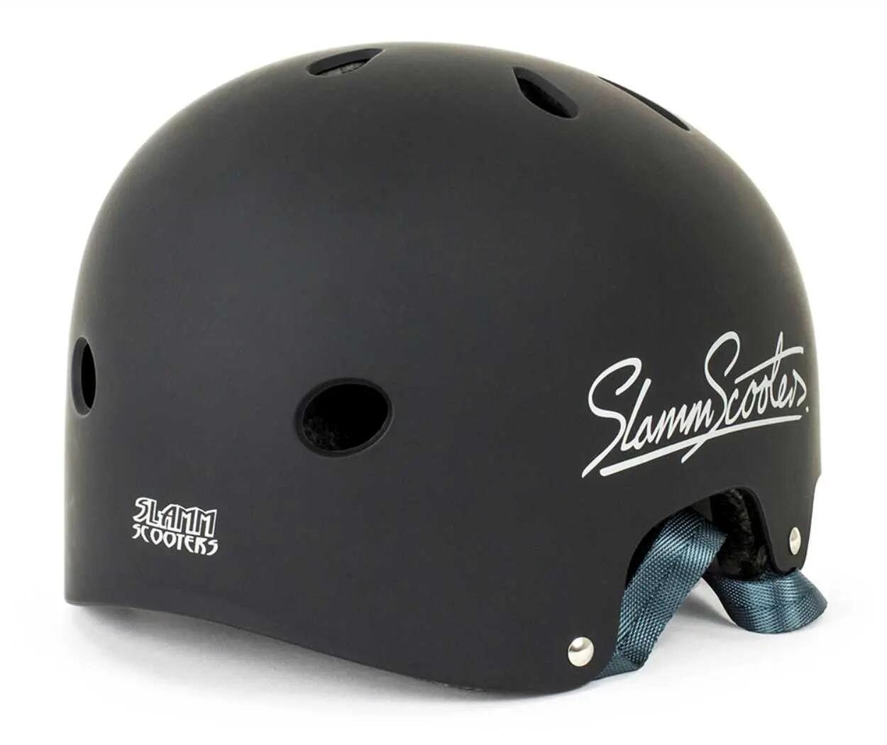 Slamm Logo Casco Monopattino - L/XL - Nero 4/7
