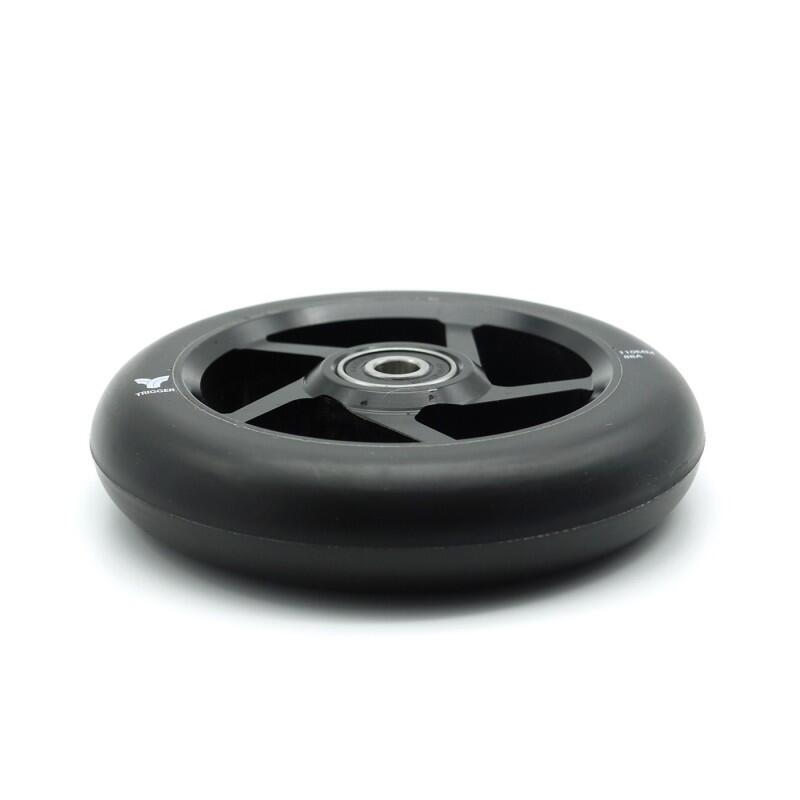 Freestyle Scooter Wheels Trigger 5 Spokes 110 mm 88A Schwarz Schwarz x2