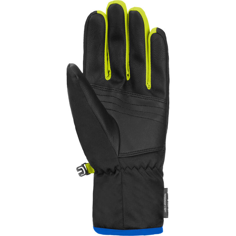 Rukavice Reusch Duke R-TEX® XT Junior Black Brilliant Blue Safety Yellow