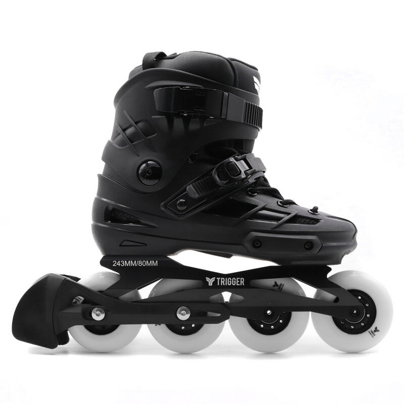 Pattini da Freeskate per Adulto Trigger Cloud Pro 80 Nero