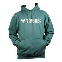 Sweat à Capuche Trigger College Cyan