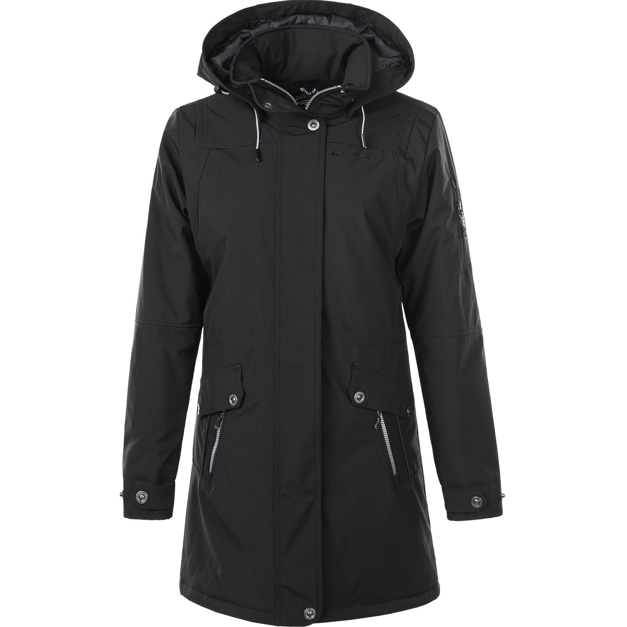 Whistler - Veste Softshell Namol - Parka - Noir - 36 Xs - Decathlon
