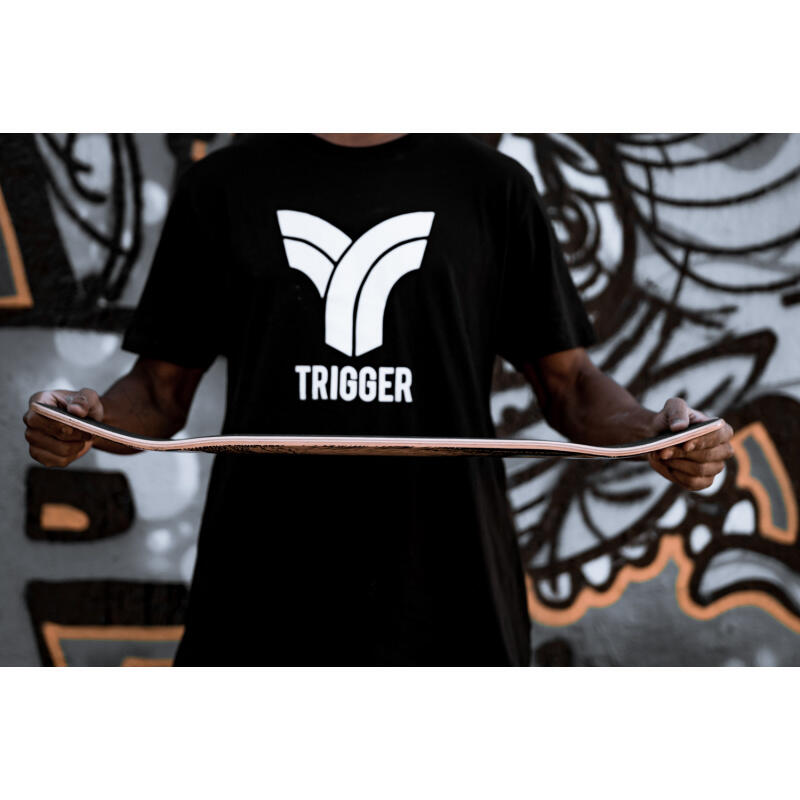T-shirt Trigger Ride Noir