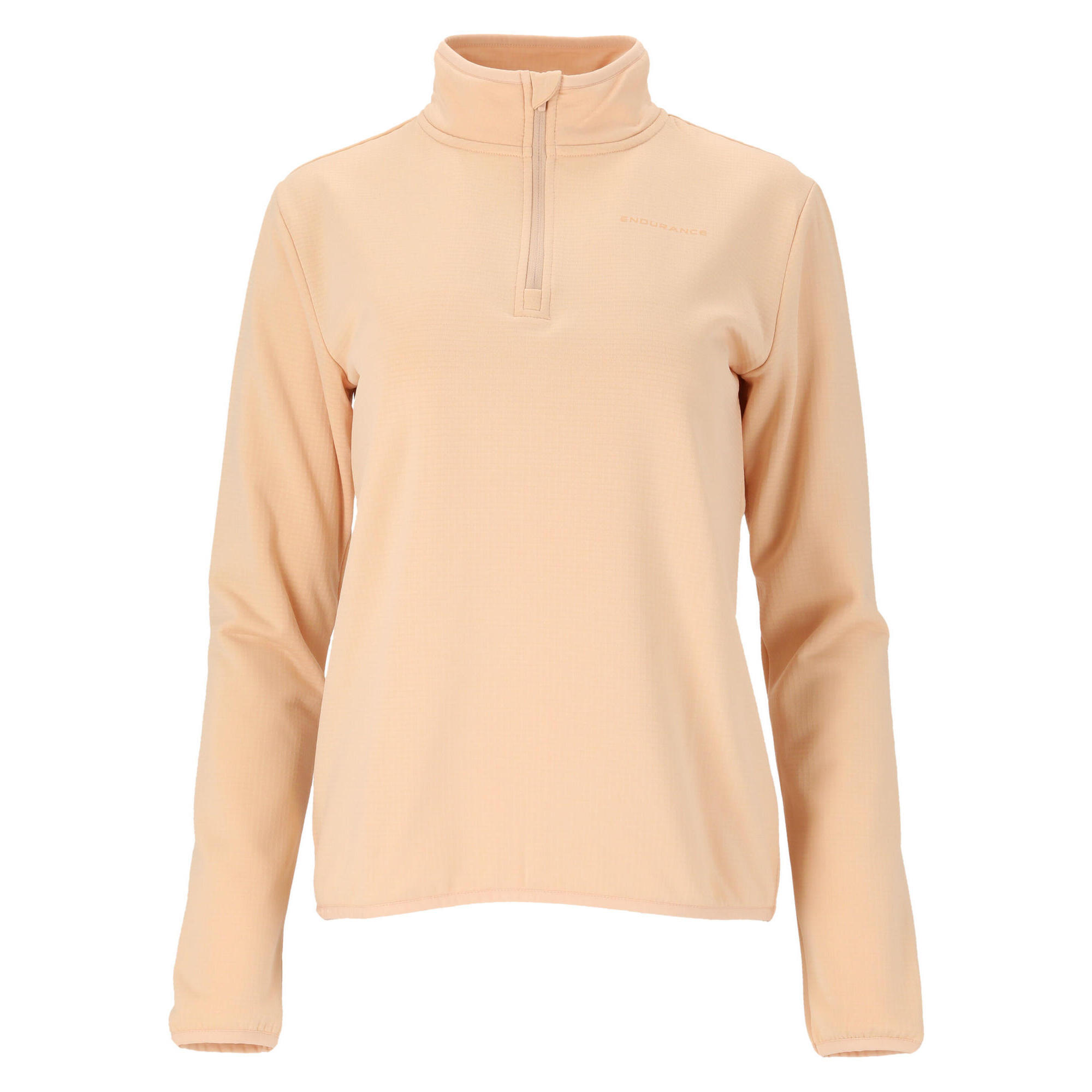 Endurance - Couche Intermédiaire Vironic - T-shirt Manches Longues - Orange - 44 L - Decathlon