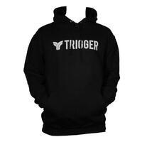 Sweat à Capuche Trigger College Noir