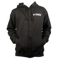 Sweat à Capuche Trigger Club Zippé Noir