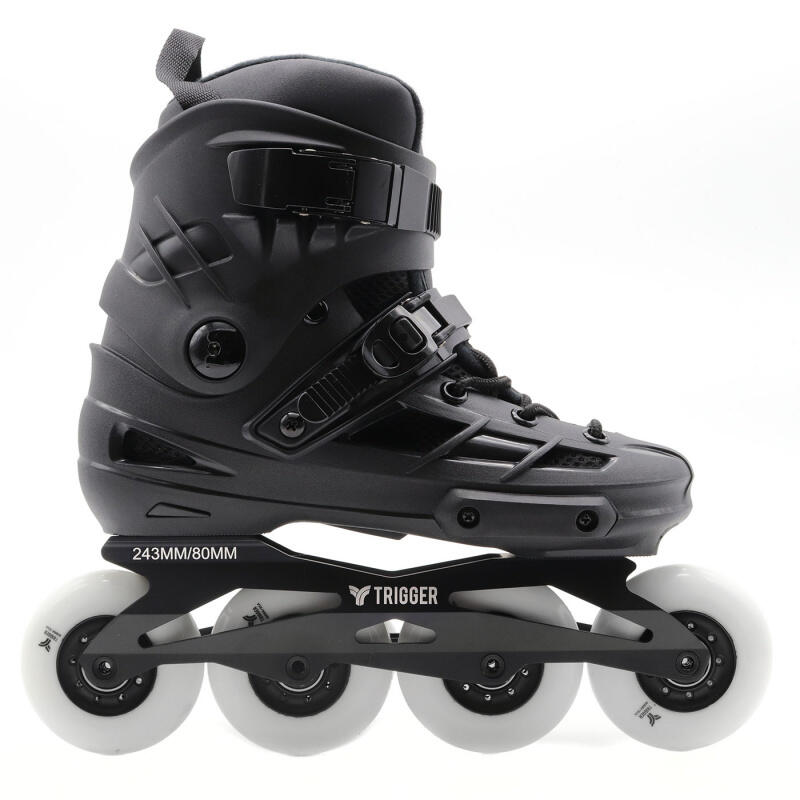 Pattini da Freeskate per Adulto Trigger Cloud Pro 80 Nero