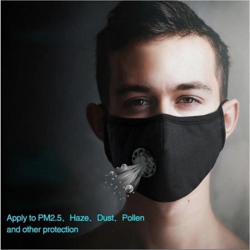 Harisson - Masque anti-pollution Noir