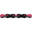 Chaîne de vélo KMC DLC 11 - 118 maillons en Noir/Rose