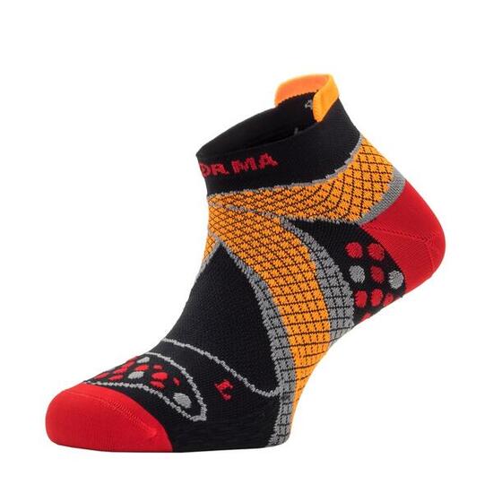 Calza tecnica running media compressione corta