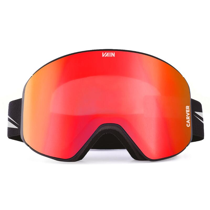 VAIN Crimson Carver skibril & snowboardbril - anti-fog & UV400 - magnetisch