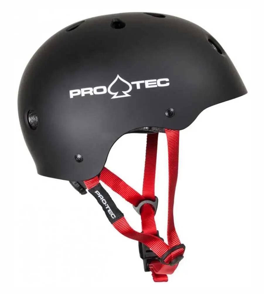 Casco - Skate - Adulto - Ajustable, Certificado - JR Classic FIT - Negro mate 2/4