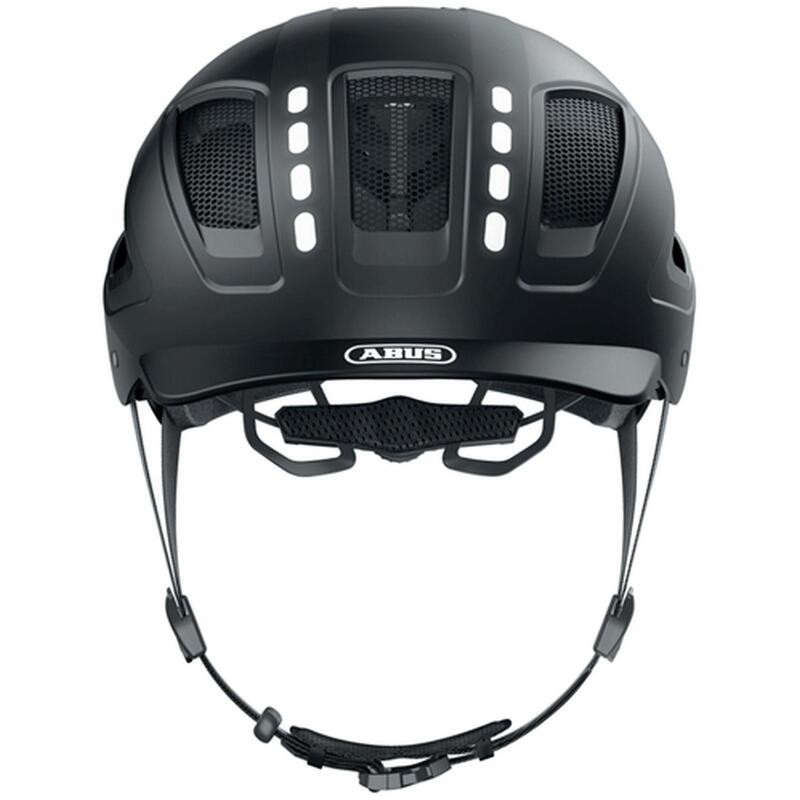 Kask rowerowy „Hyban 2.0 LED” czarny
