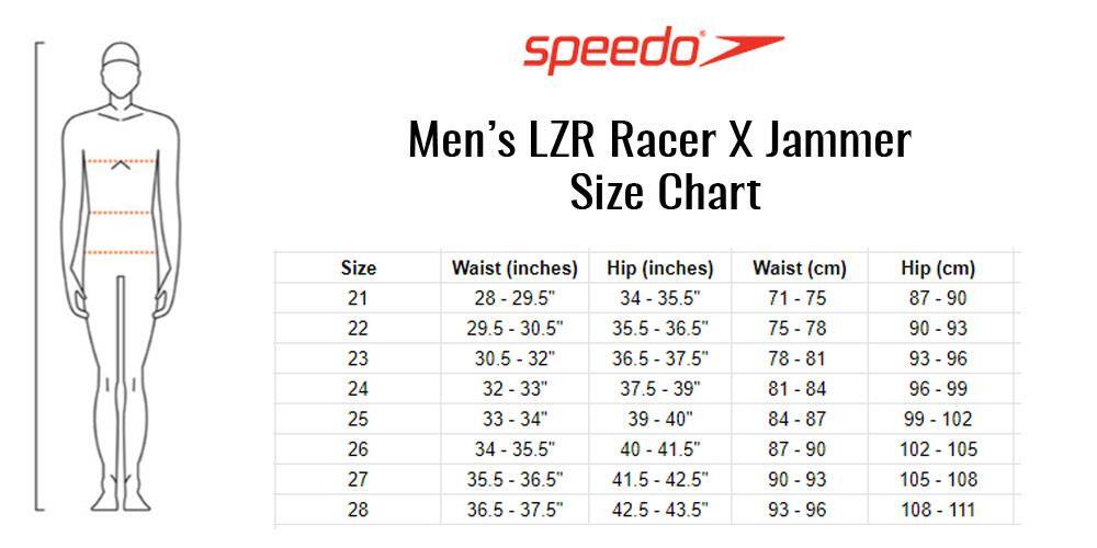 Speedo LZR Racer X Jammer - Orange / Black 4/4