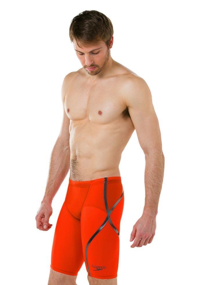 Speedo LZR Racer X Jammer - Orange / Black 2/4