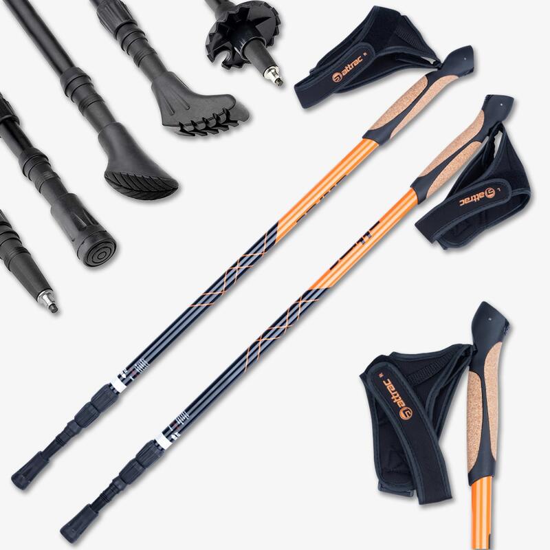 Bastoncini per camminata nordica Click & Go