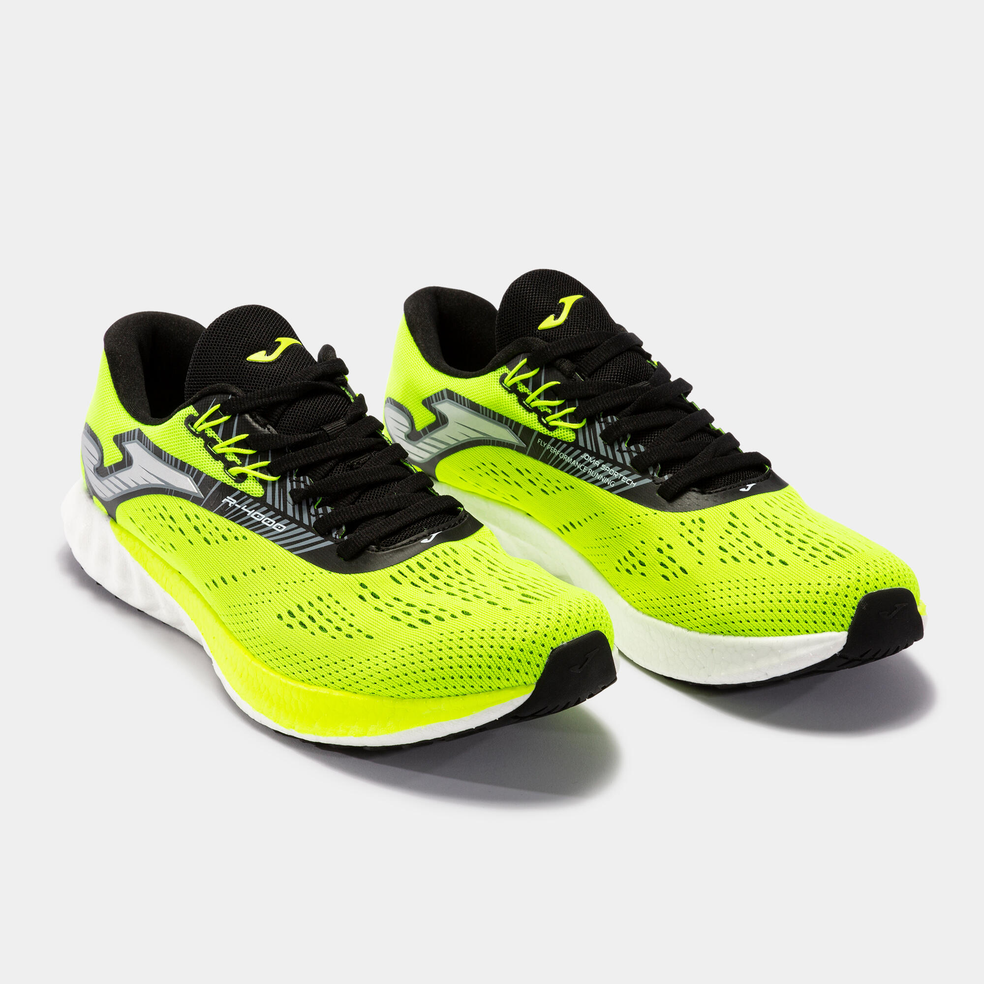 Zapatillas amarillas online fluor hombre