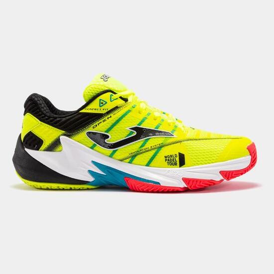 Chaussures Padel Homme Joma T.Open 22 Jaune Fluo