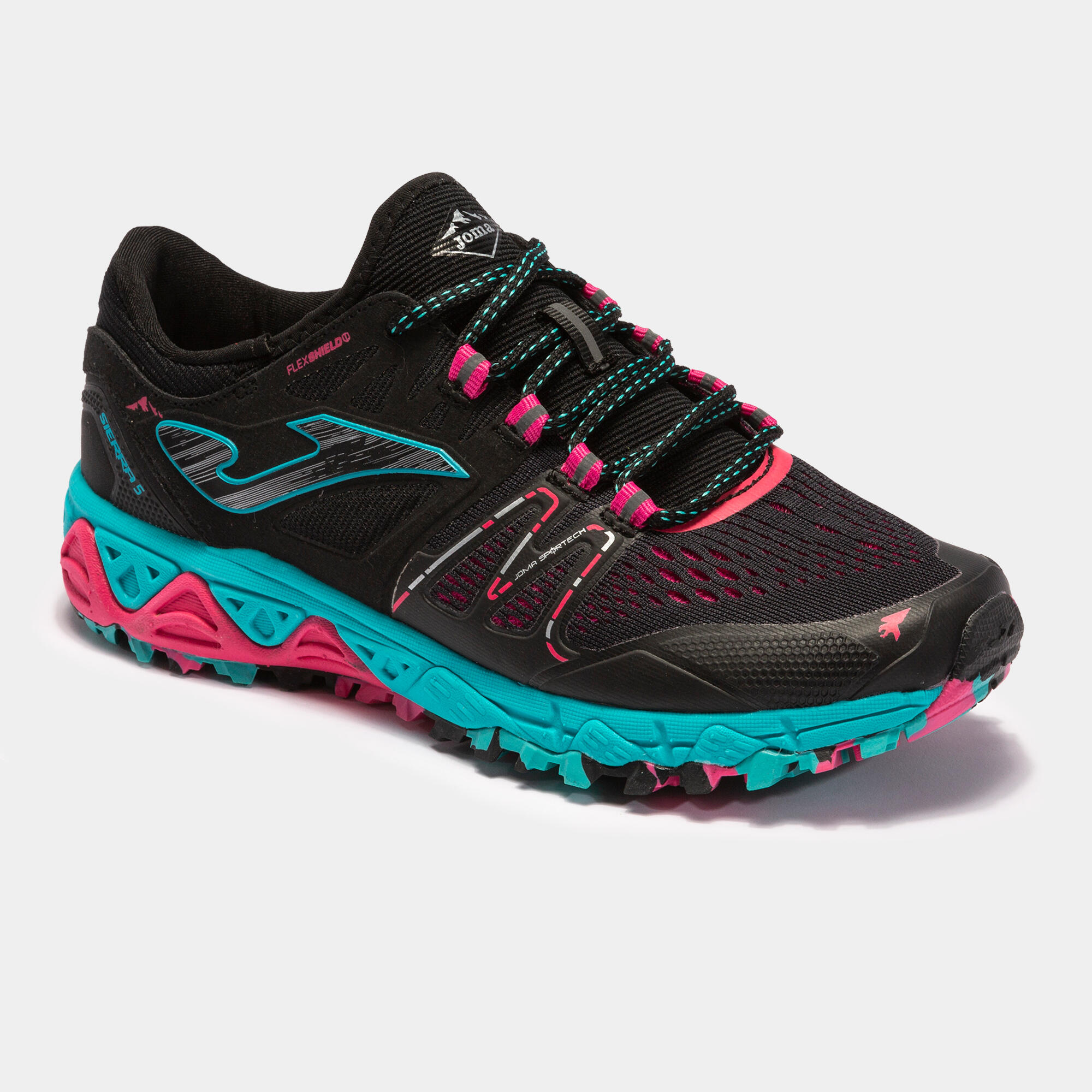 Sapatilhas Trail Mulher Joma Tk.Sierra Lady 22 Preto 5/5