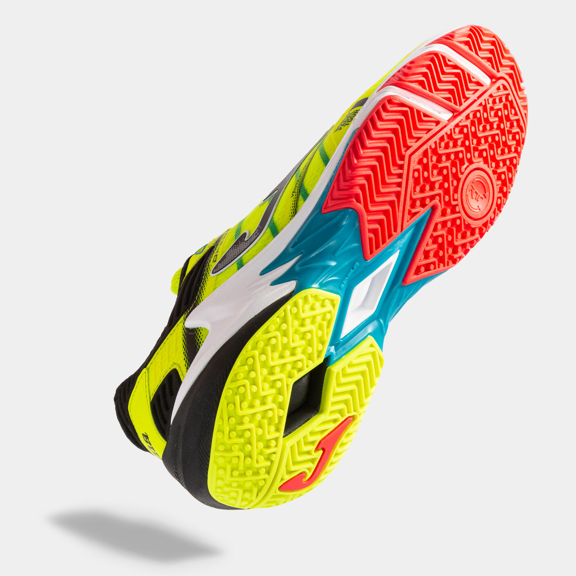 Sapatilhas Padel Homem Joma T.Open 22 Amarelo Fluor 5/5