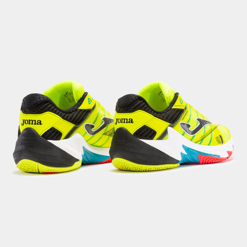 Zapatillas Pádel Hombre Joma T.Open 22 Amarillo Flúor