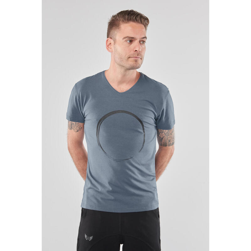 T-shirt Moksha Zen - Col en V à la hanche, doux et confortable -  Green Earth