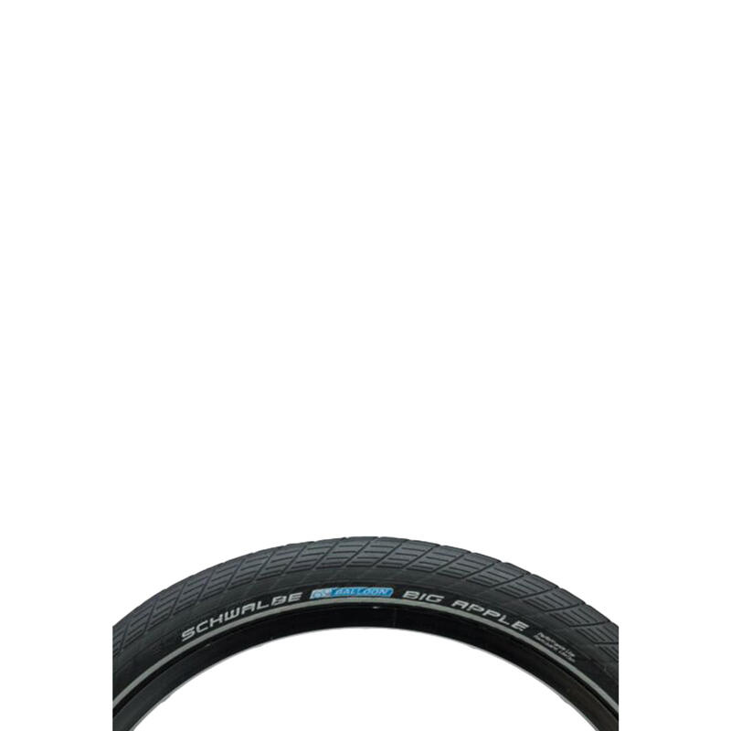 Neumático Big Apple - 12x2.00 pulgadas - bandas reflectantes