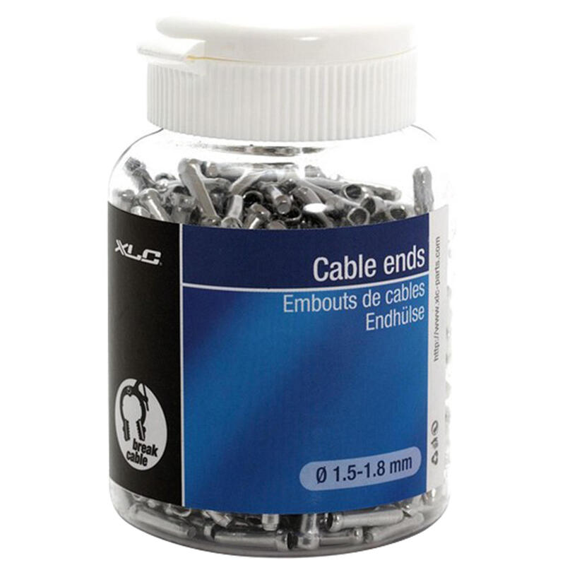 Lot de 500 embouts câble frein/dérailleur XLC BR-X09