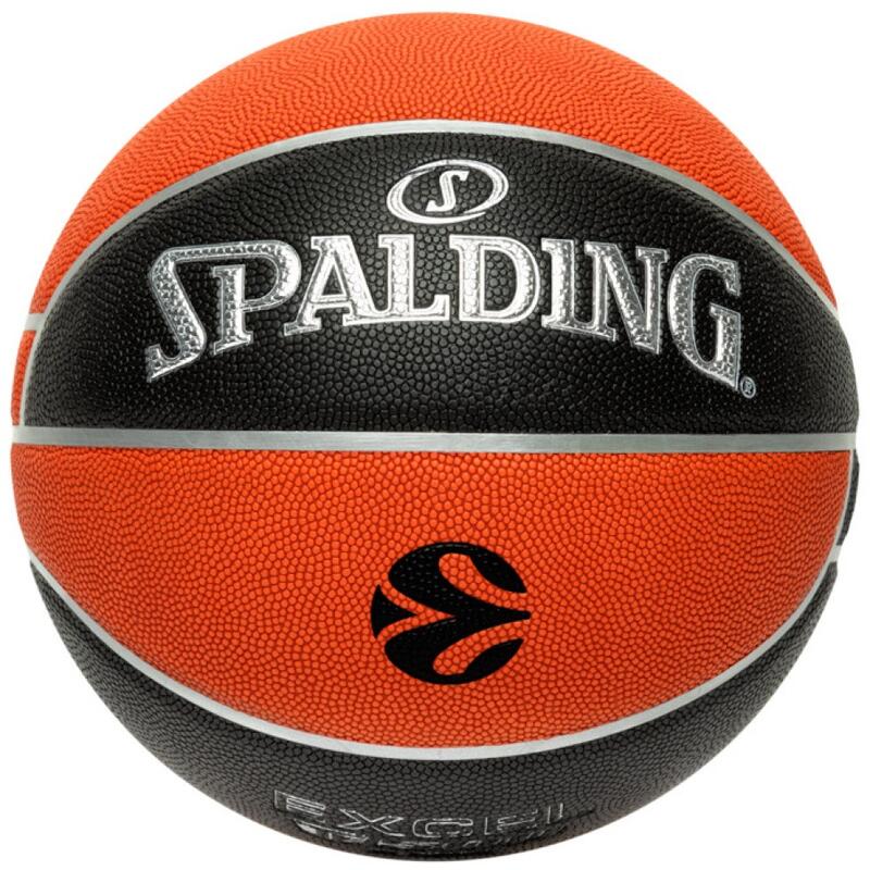 Ballon de Basketball Spalding Excel TF 500 Composite Euroleague T7