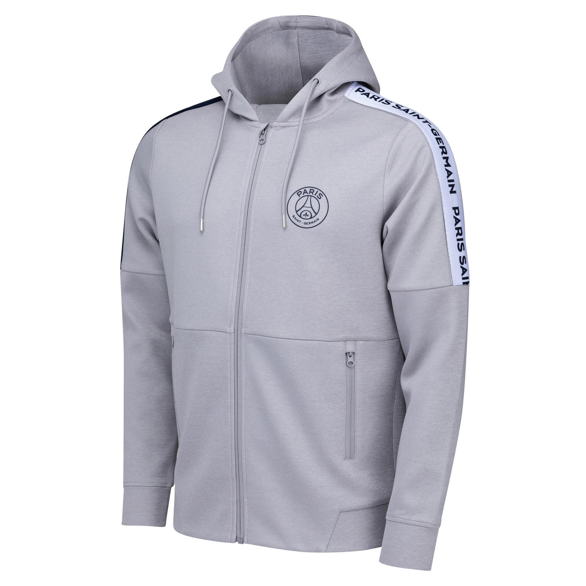 Sweat à capuche entièrement shop zippé pour homme psg wings