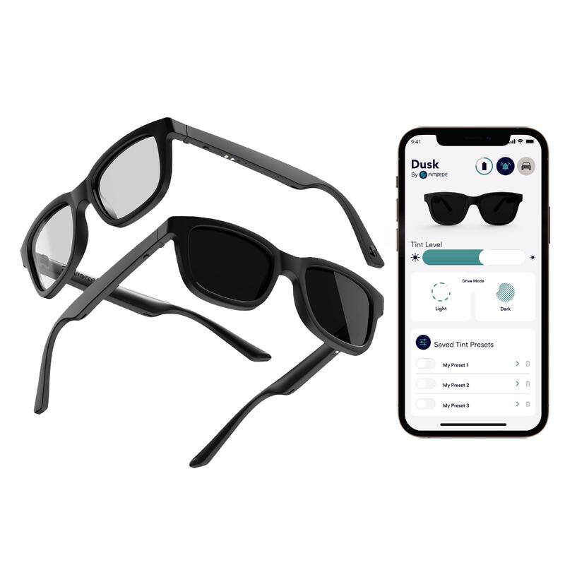 Dusk Smart Sunglasses - Black